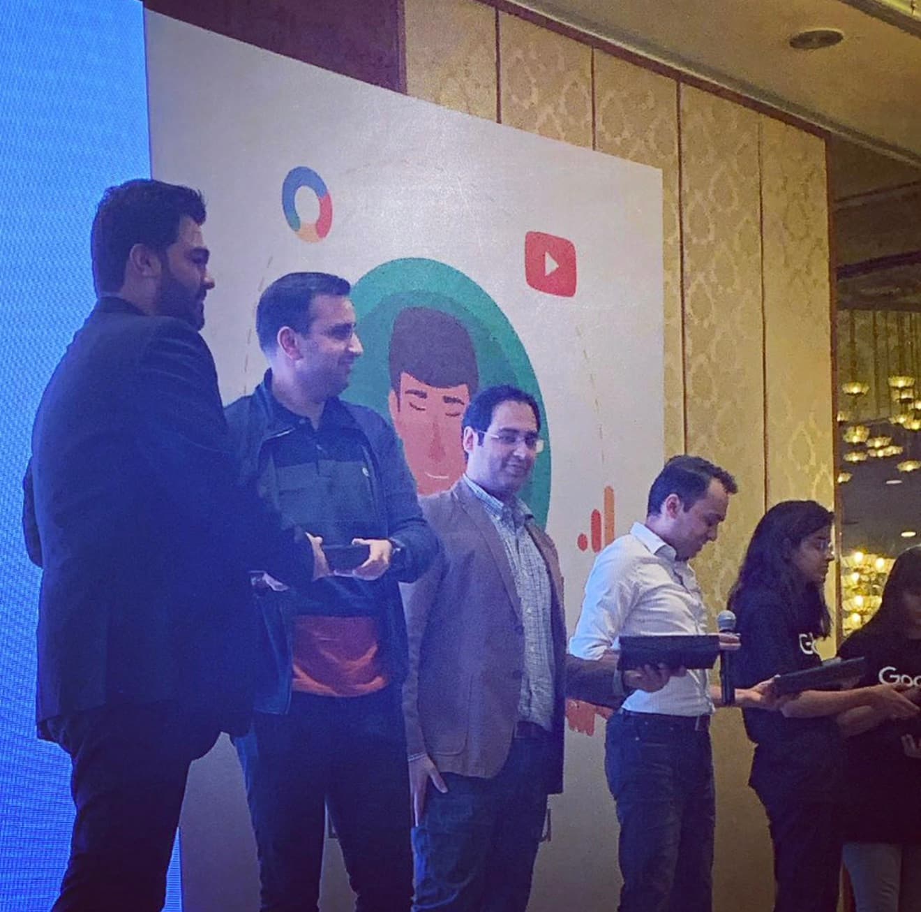 Jahangir Ahmed attending the Google Digital Guru Program in 2018
